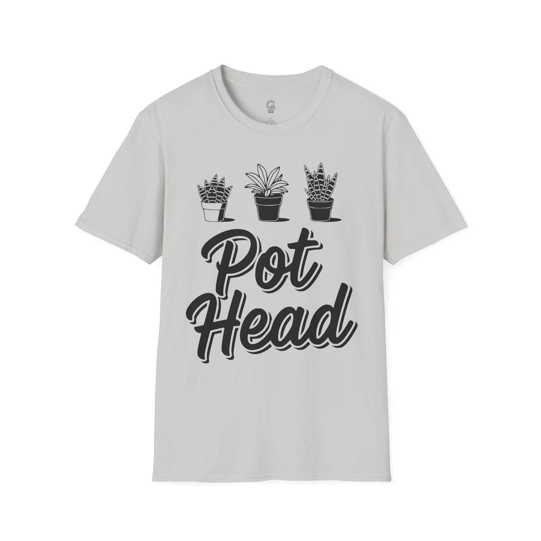 Pot Head T-Shirt for Plant Lovers - Bold Style - Gutsy Garb