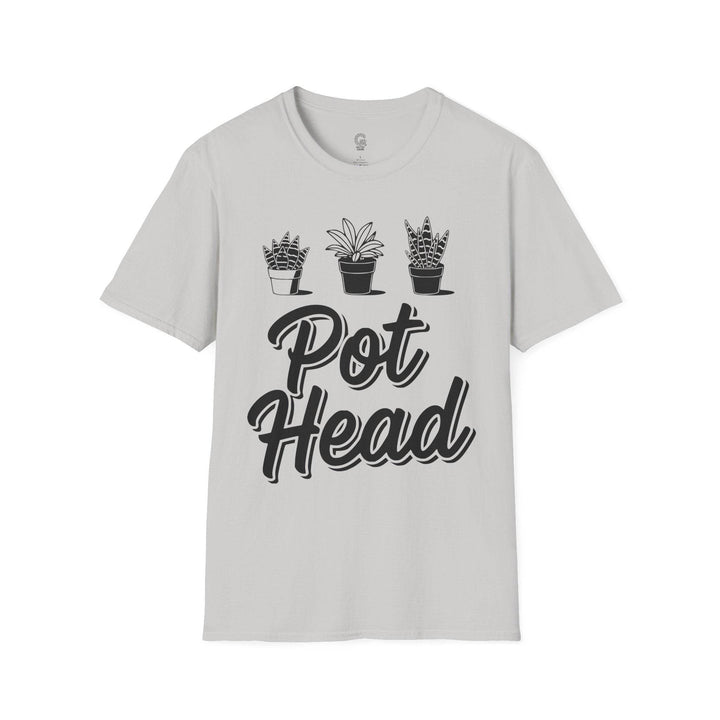 Pot Head T-Shirt for Plant Lovers - Bold Style - Gutsy Garb