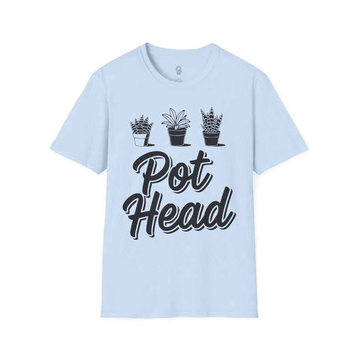 Pot Head T-Shirt for Plant Lovers - Bold Style - Gutsy Garb