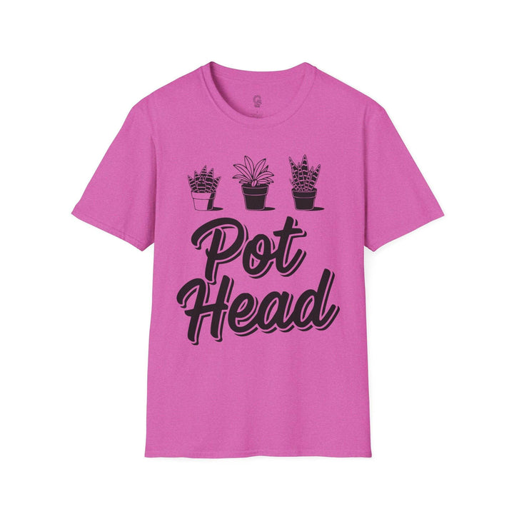 Pot Head T-Shirt for Plant Lovers - Bold Style - Gutsy Garb