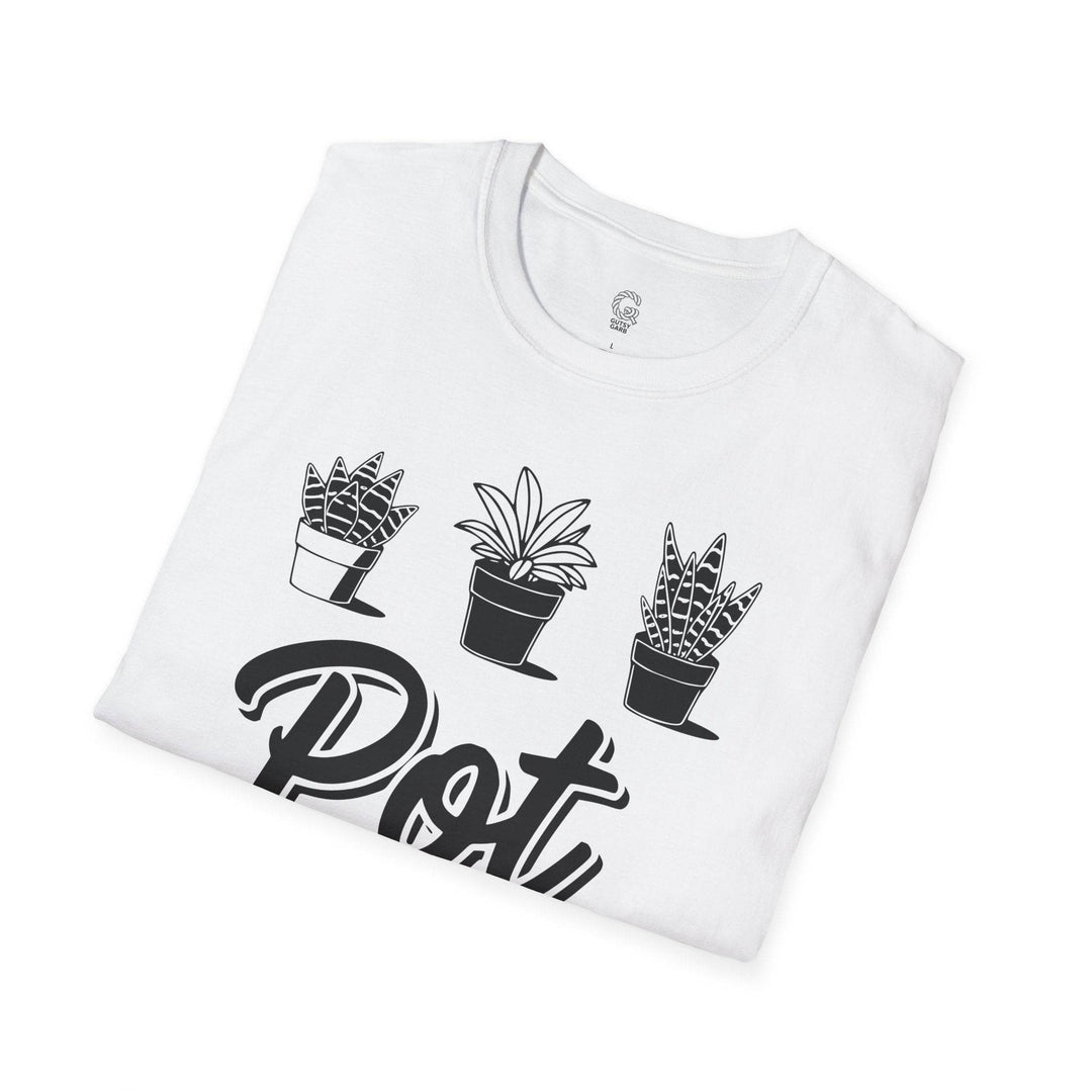 Pot Head T-Shirt for Plant Lovers - Bold Style - Gutsy Garb
