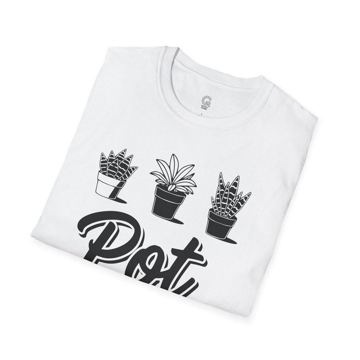 Pot Head T-Shirt for Plant Lovers - Bold Style - Gutsy Garb