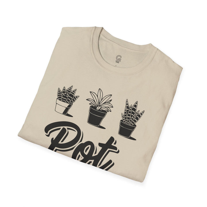 Pot Head T-Shirt for Plant Lovers - Bold Style - Gutsy Garb
