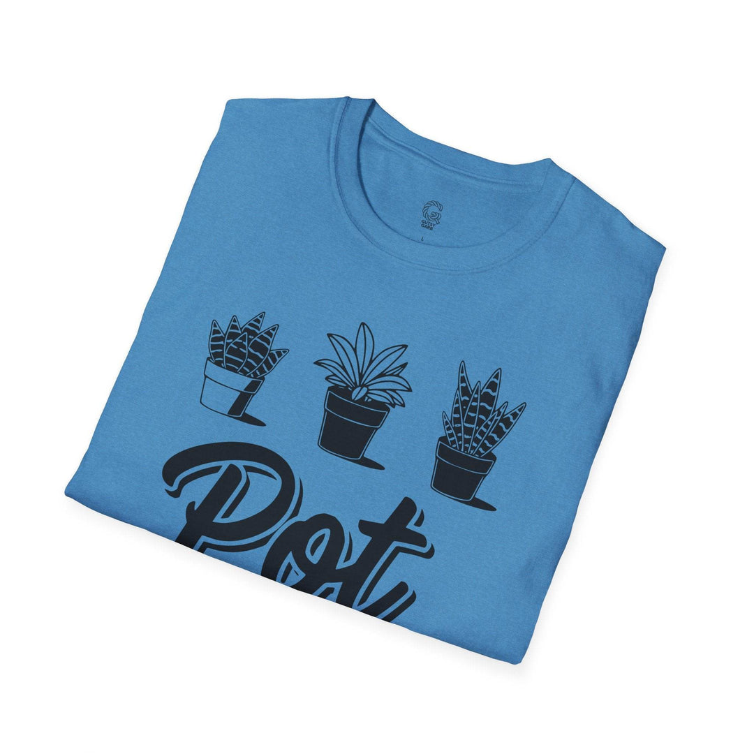 Pot Head T-Shirt for Plant Lovers - Bold Style - Gutsy Garb