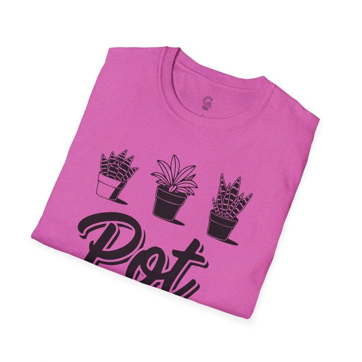 Pot Head T-Shirt for Plant Lovers - Bold Style - Gutsy Garb