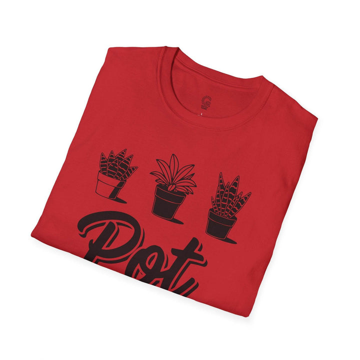 Pot Head T-Shirt for Plant Lovers - Bold Style - Gutsy Garb