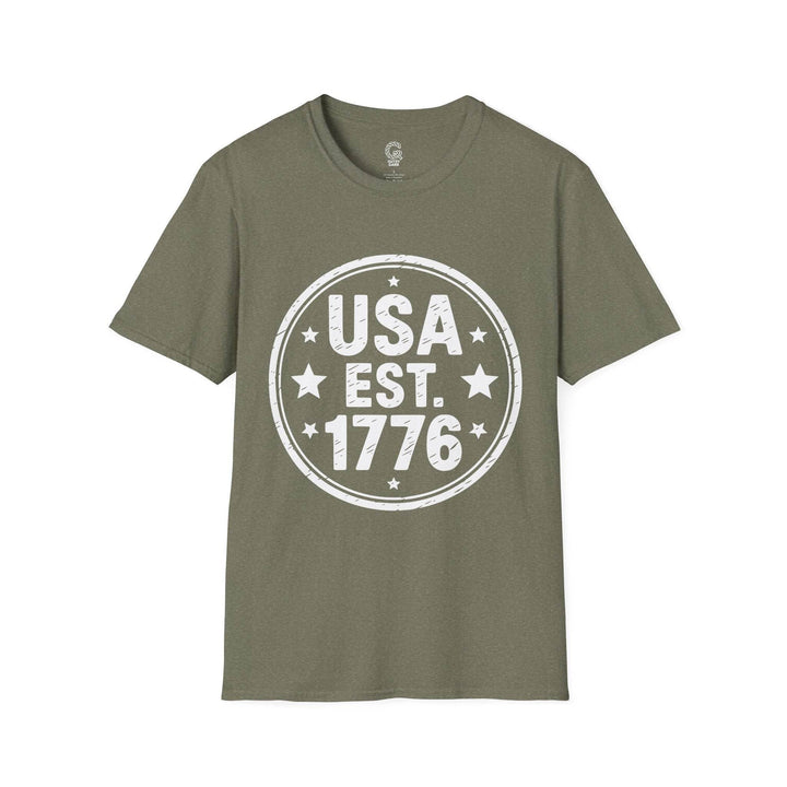 USA 1776 T-Shirt Vintage Patriotic Tee - Gutsy Garb