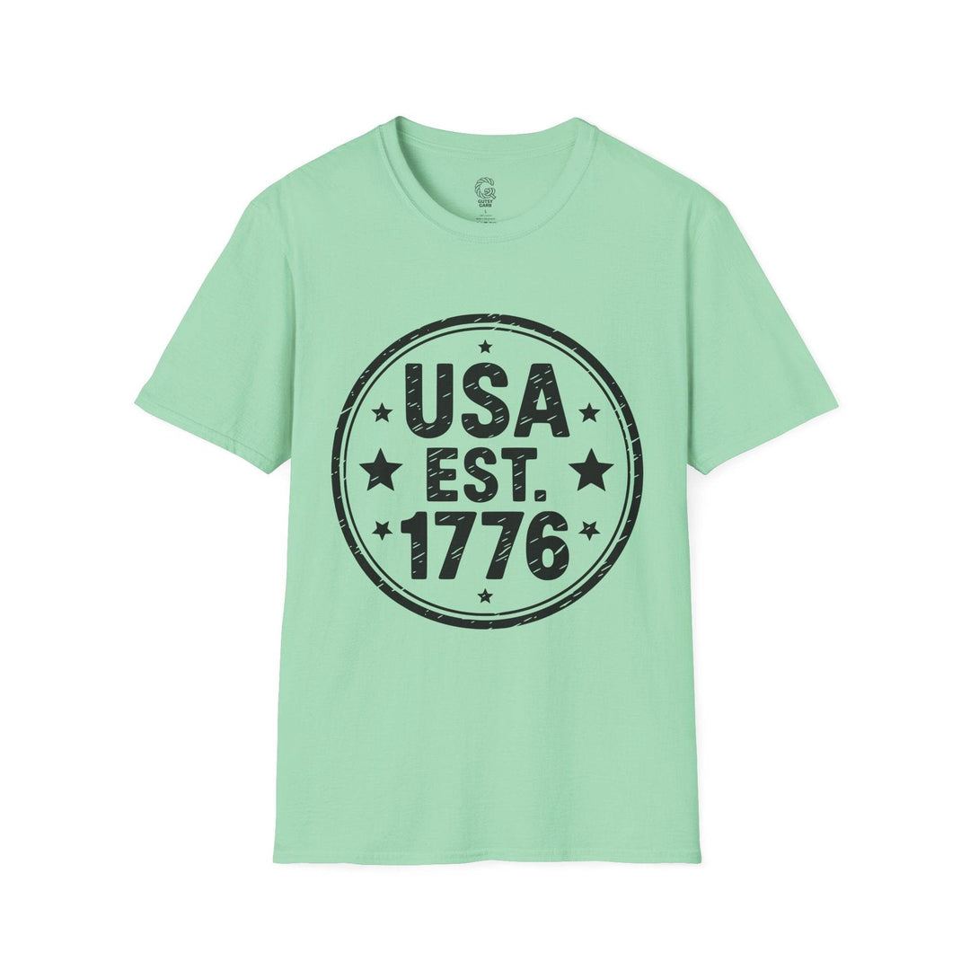 USA 1776 T-Shirt Vintage Patriotic Tee - Gutsy Garb