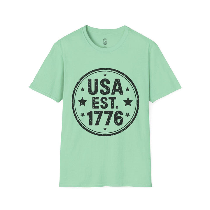 USA 1776 T-Shirt Vintage Patriotic Tee - Gutsy Garb