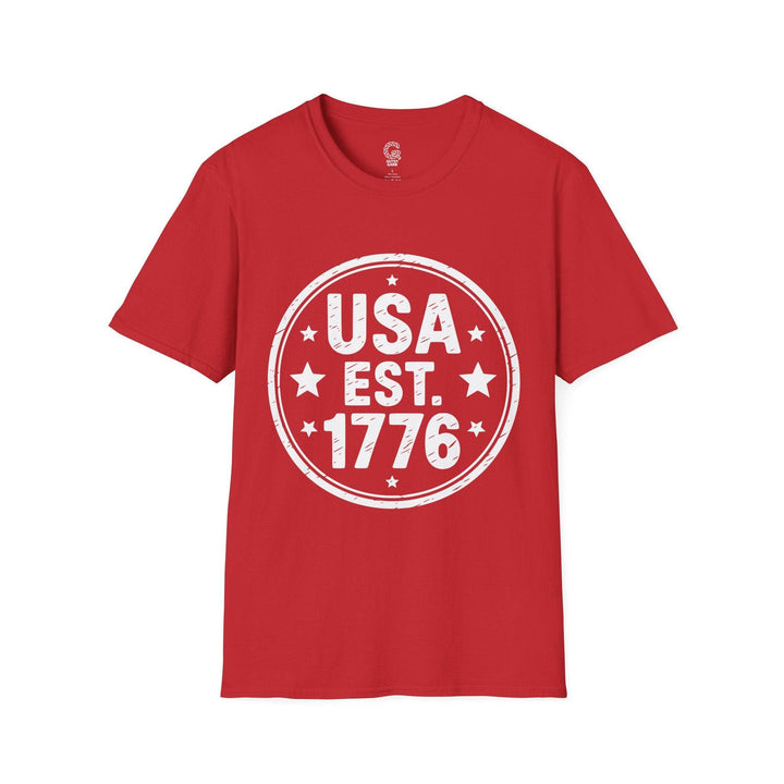 USA 1776 T-Shirt Vintage Patriotic Tee - Gutsy Garb
