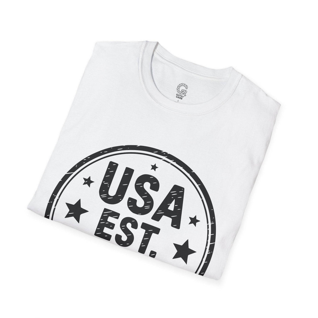 USA 1776 T-Shirt Vintage Patriotic Tee - Gutsy Garb
