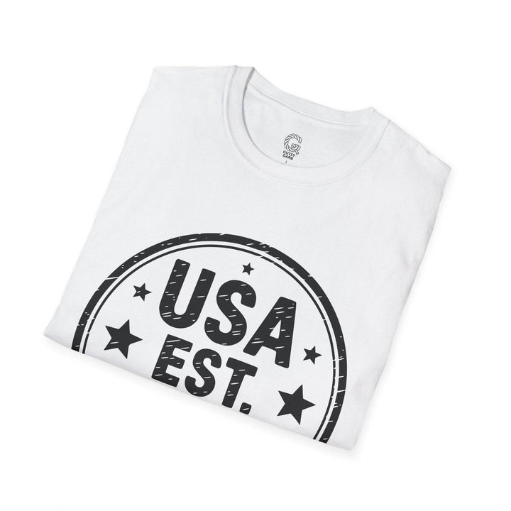USA 1776 T-Shirt Vintage Patriotic Tee - Gutsy Garb