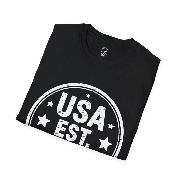 USA 1776 T-Shirt Vintage Patriotic Tee - Gutsy Garb