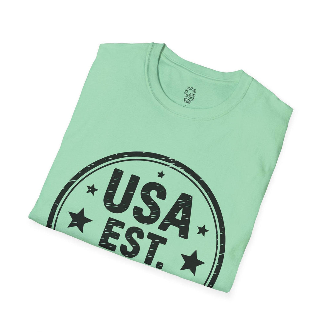 USA 1776 T-Shirt Vintage Patriotic Tee - Gutsy Garb