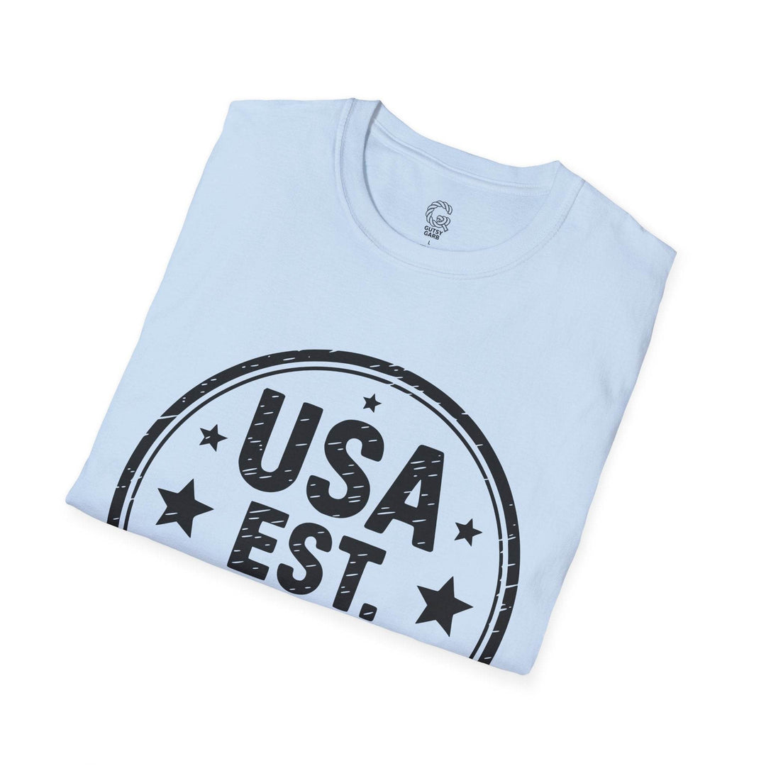 USA 1776 T-Shirt Vintage Patriotic Tee - Gutsy Garb