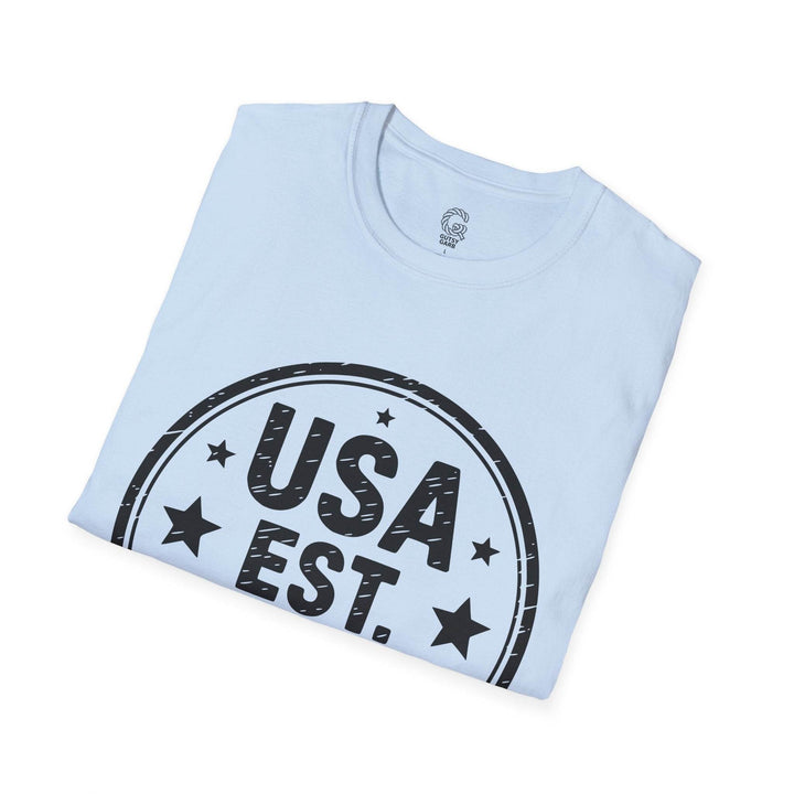 USA 1776 T-Shirt Vintage Patriotic Tee - Gutsy Garb