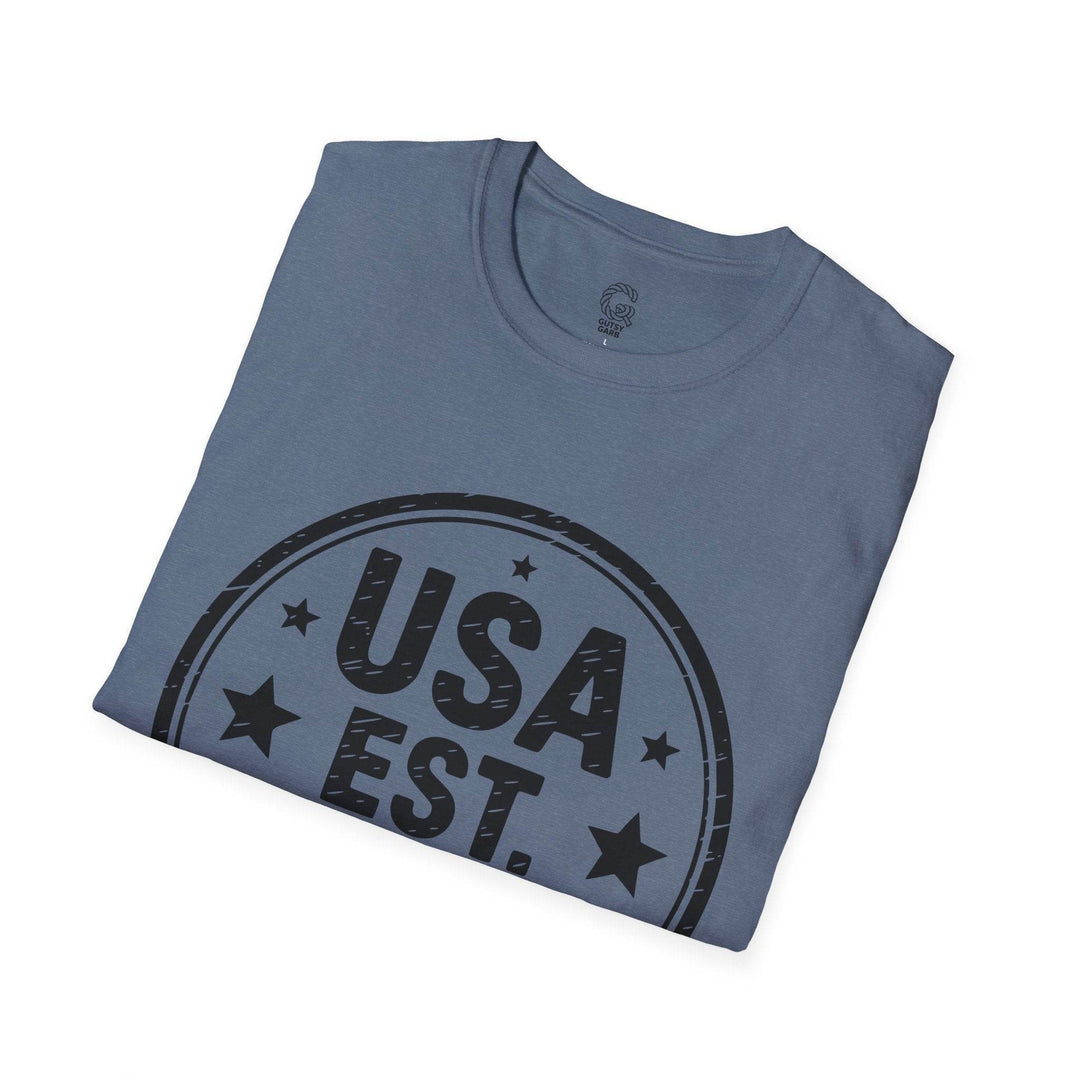 USA 1776 T-Shirt Vintage Patriotic Tee - Gutsy Garb