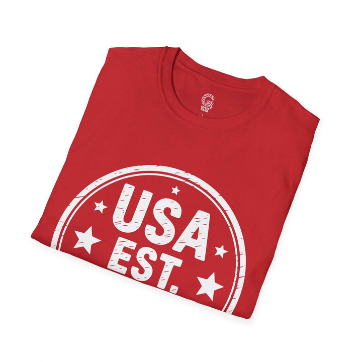 USA 1776 T-Shirt Vintage Patriotic Tee - Gutsy Garb