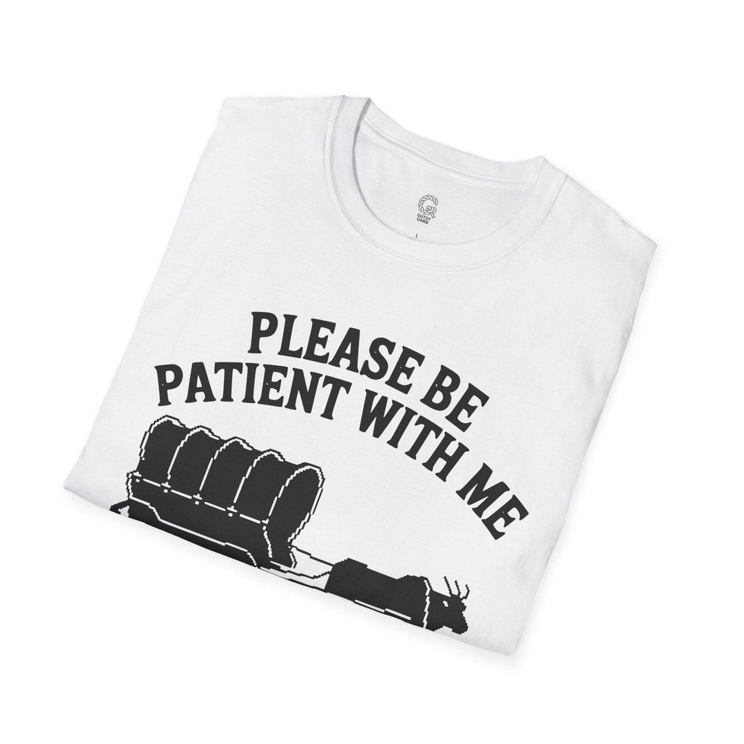 Funny 1900s Graphic Tee – Bold Vintage Humor - Gutsy Garb