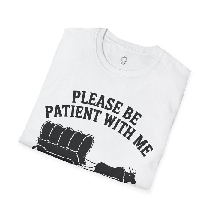 Funny 1900s Graphic Tee – Bold Vintage Humor - Gutsy Garb
