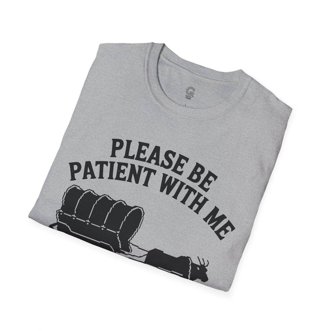 Funny 1900s Graphic Tee – Bold Vintage Humor - Gutsy Garb