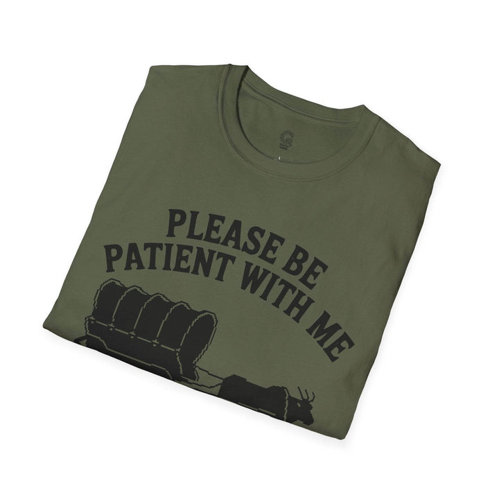 Funny 1900s Graphic Tee – Bold Vintage Humor - Gutsy Garb