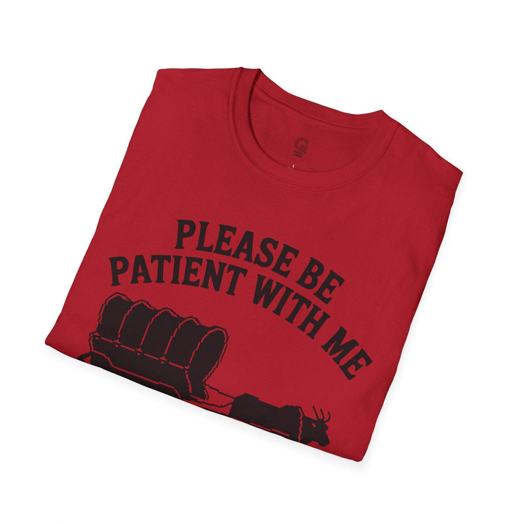 Funny 1900s Graphic Tee – Bold Vintage Humor - Gutsy Garb