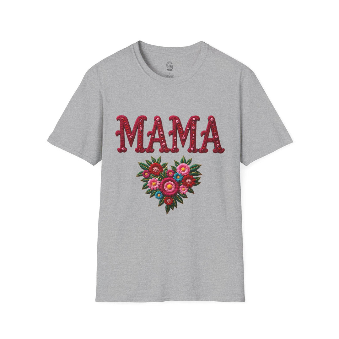 Floral Mama Heart Tee - Bold & Stylish T-Shirt - Gutsy Garb