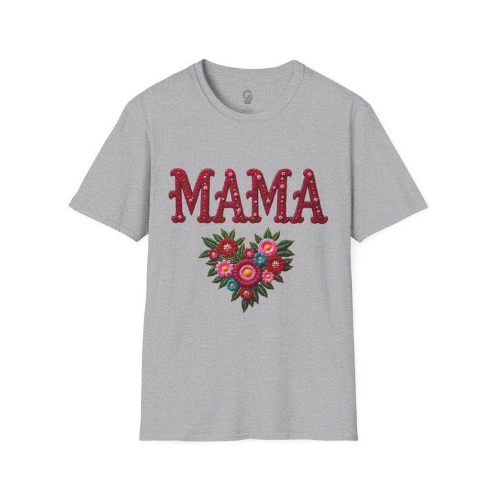 Floral Mama Heart Tee - Bold & Stylish T-Shirt - Gutsy Garb