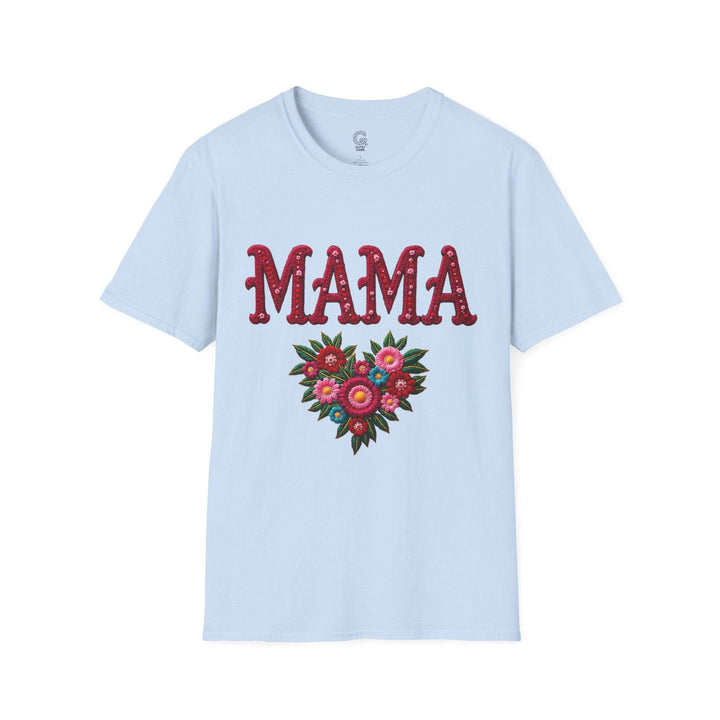 Floral Mama Heart Tee - Bold & Stylish T-Shirt - Gutsy Garb