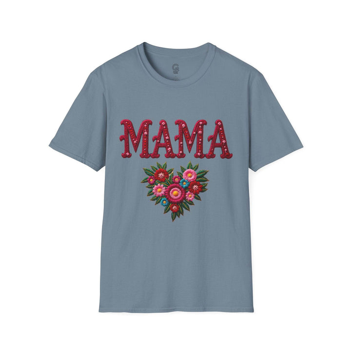 Floral Mama Heart Tee - Bold & Stylish T-Shirt - Gutsy Garb