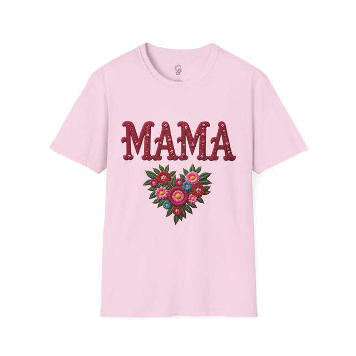Floral Mama Heart Tee - Bold & Stylish T-Shirt - Gutsy Garb