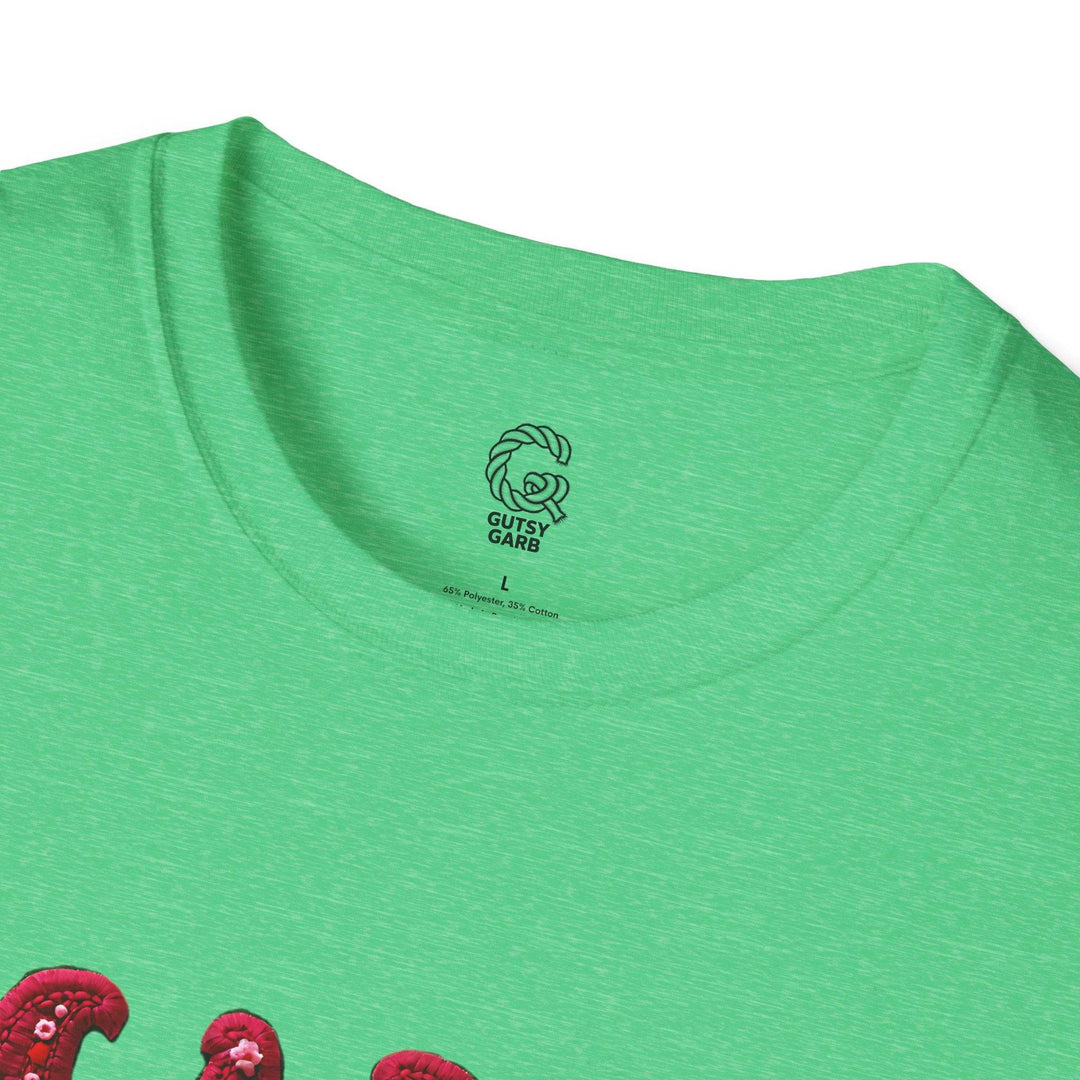 Floral Mama Heart Tee - Bold & Stylish T-Shirt - Gutsy Garb