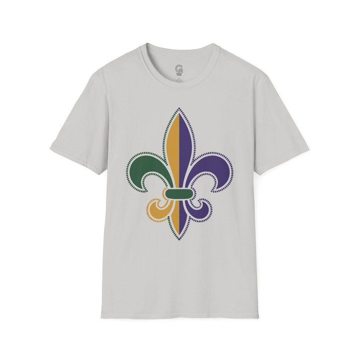 Mardi Gras fleur de lis shirt - Bold Design - Gutsy Garb
