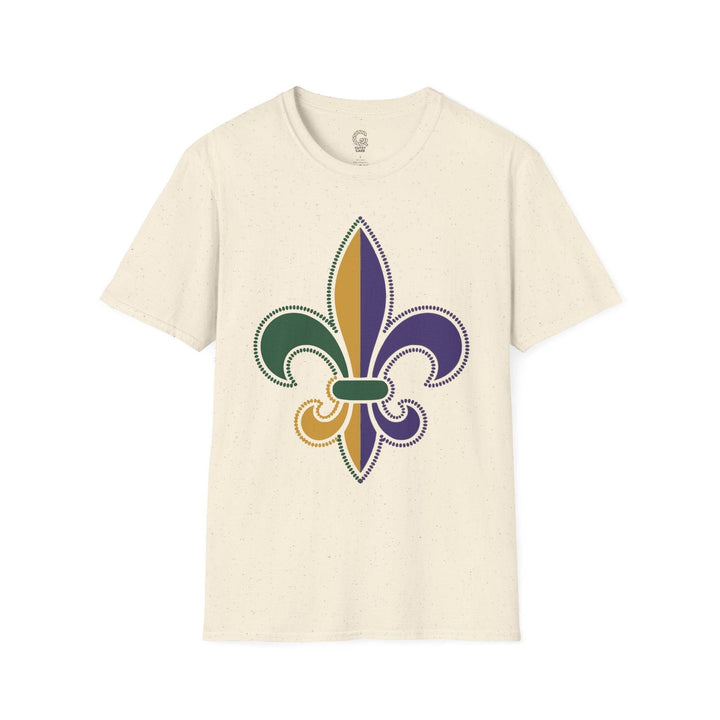 Mardi Gras fleur de lis shirt - Bold Design - Gutsy Garb