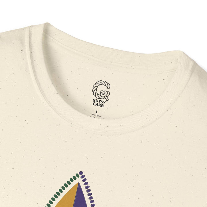Mardi Gras fleur de lis shirt - Bold Design - Gutsy Garb