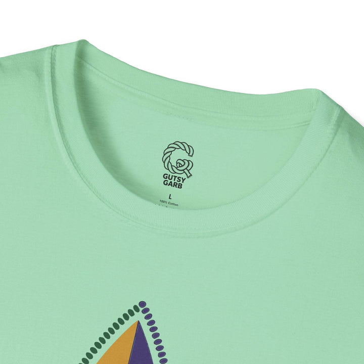 Mardi Gras fleur de lis shirt - Bold Design - Gutsy Garb