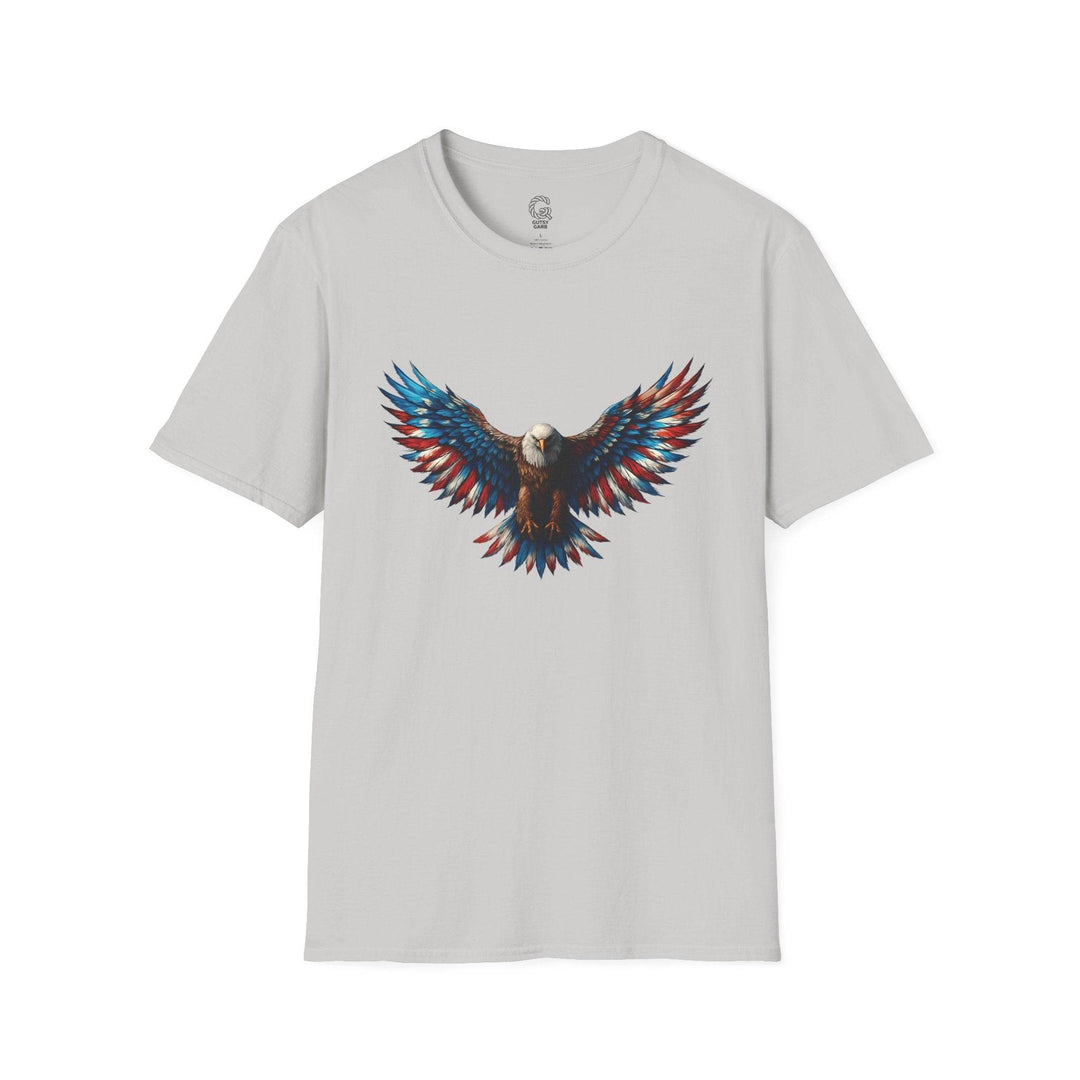 Patriotic Eagle T-Shirt with Bold American Design - Gutsy Garb