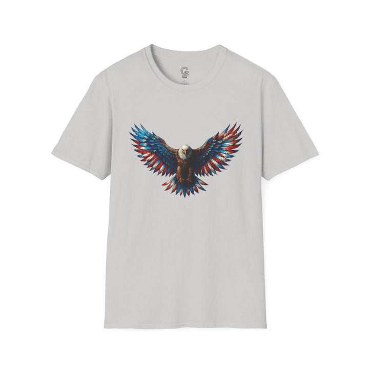 Patriotic Eagle T-Shirt with Bold American Design - Gutsy Garb