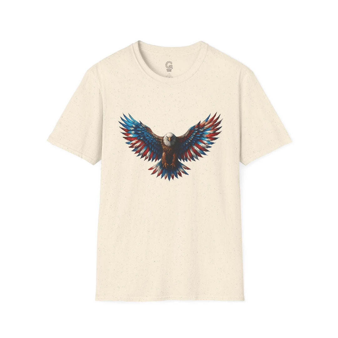 Patriotic Eagle T-Shirt with Bold American Design - Gutsy Garb
