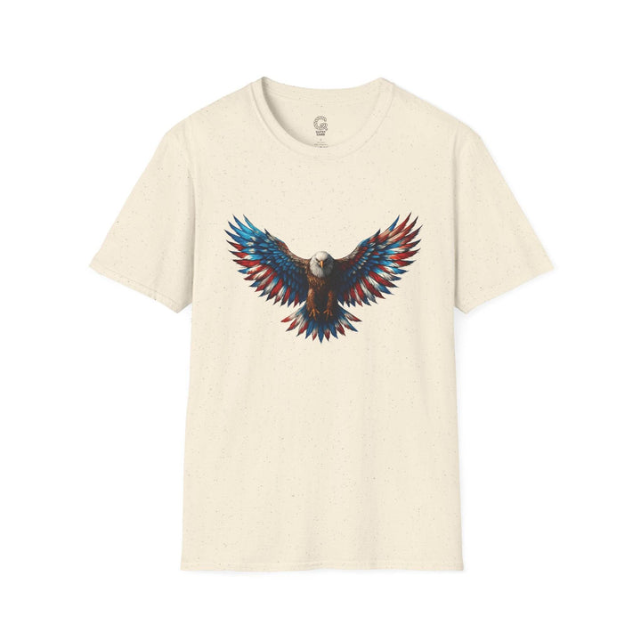 Patriotic Eagle T-Shirt with Bold American Design - Gutsy Garb