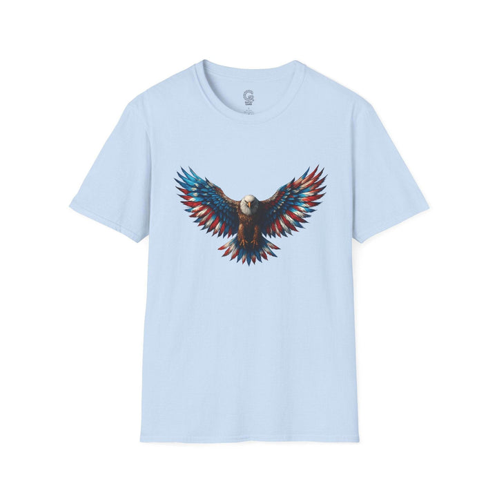 Patriotic Eagle T-Shirt with Bold American Design - Gutsy Garb