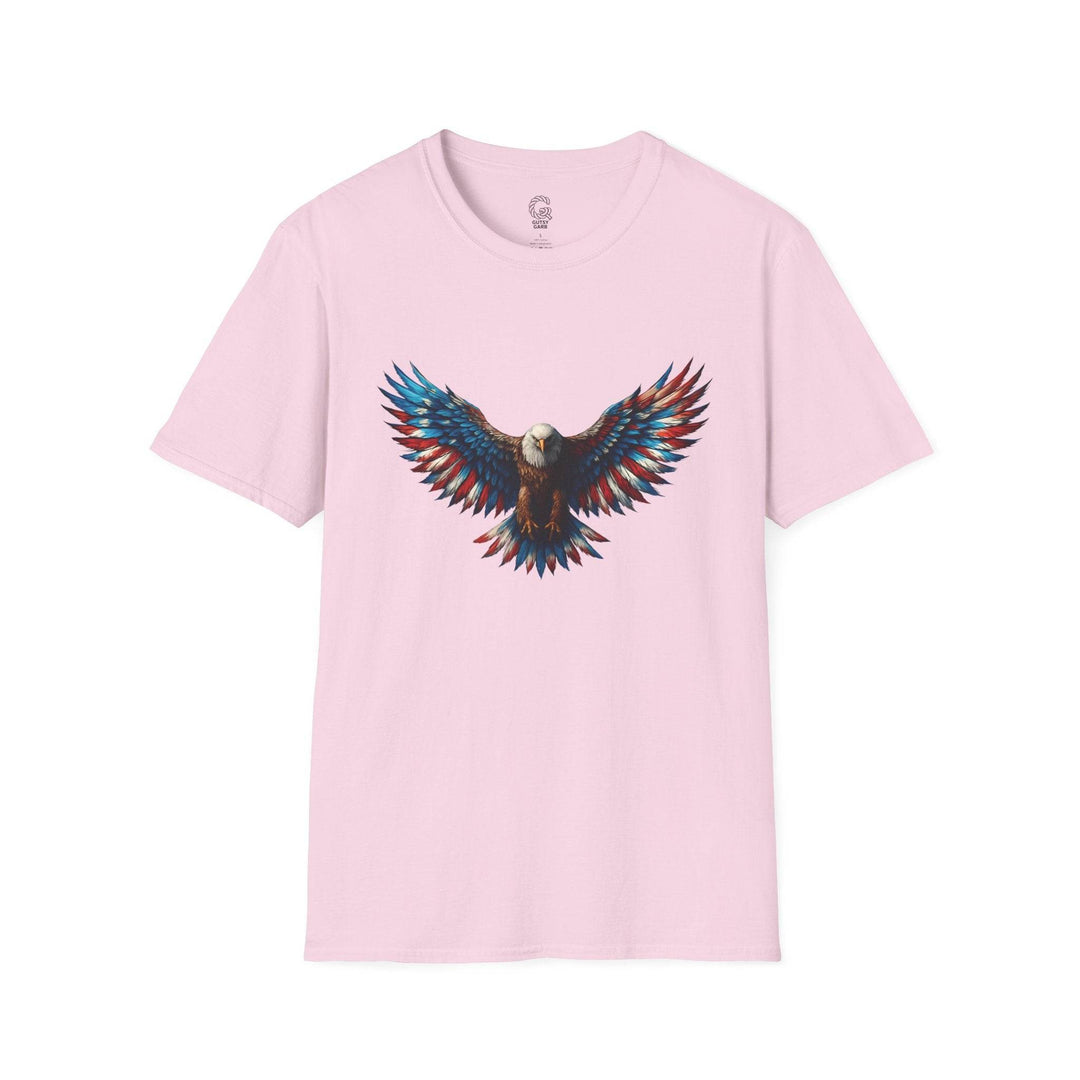Patriotic Eagle T-Shirt with Bold American Design - Gutsy Garb