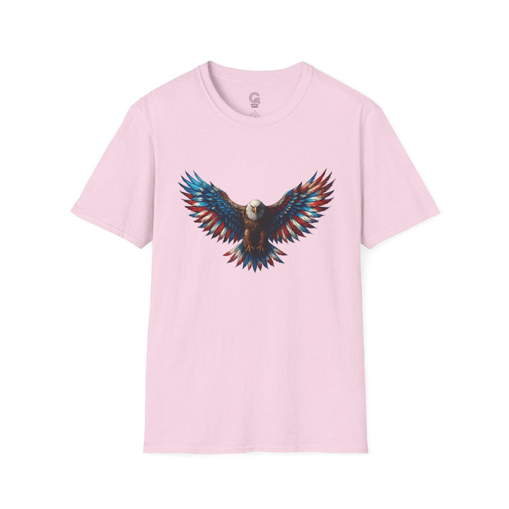 Patriotic Eagle T-Shirt with Bold American Design - Gutsy Garb