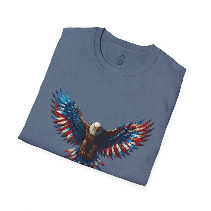Patriotic Eagle T-Shirt with Bold American Design - Gutsy Garb