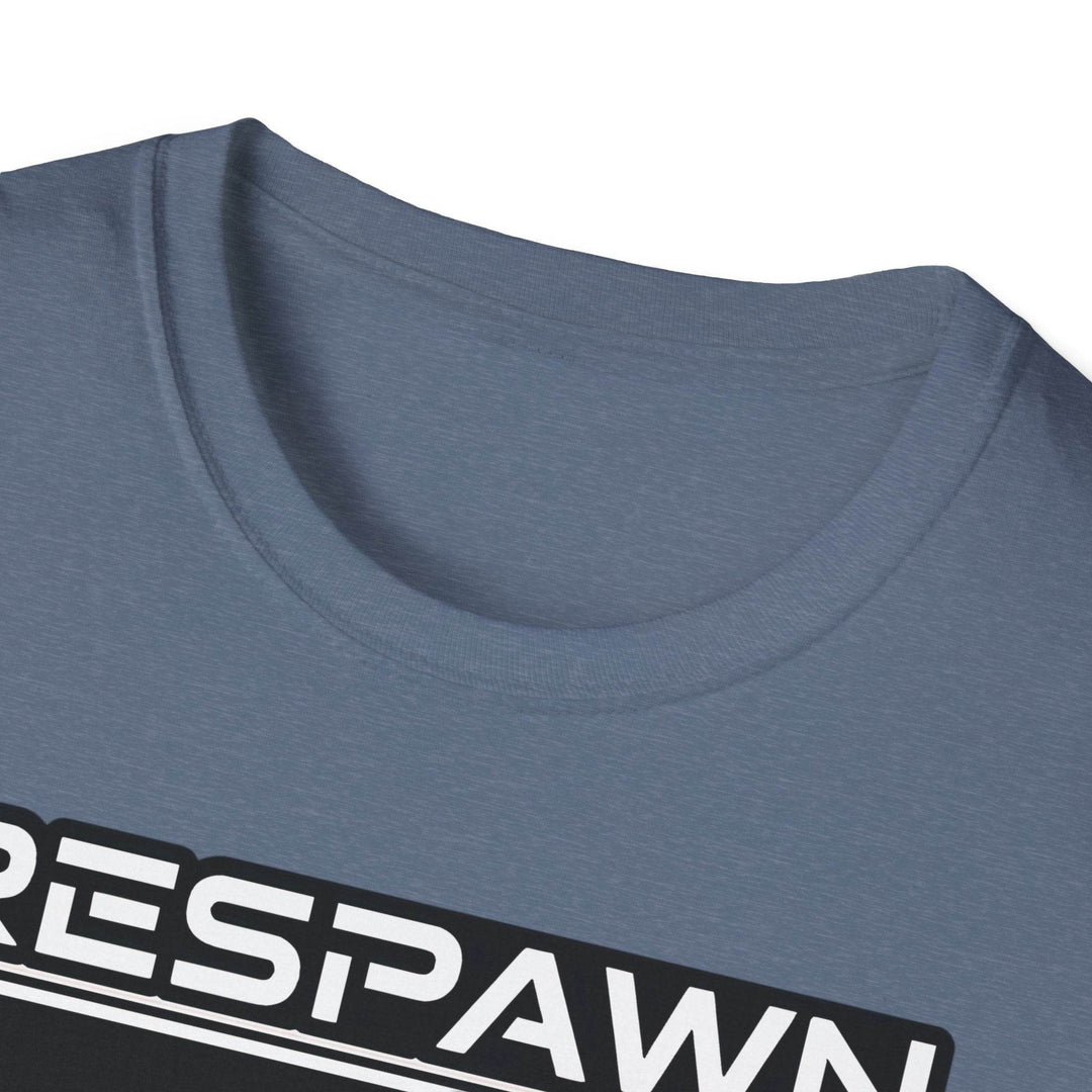 Skull Graphic Tee, Cool Gamer T-Shirt, Respawn Ready Shirt, Unique Unisex Top, Perfect for Casual Wear, Halloween Clothing - Gutsy Garb