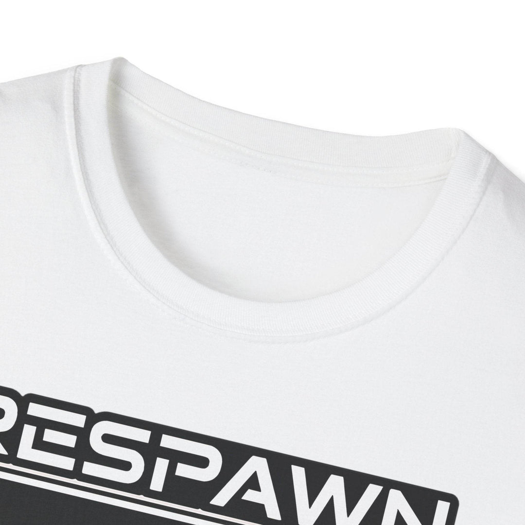 Skull Graphic Tee, Cool Gamer T-Shirt, Respawn Ready Shirt, Unique Unisex Top, Perfect for Casual Wear, Halloween Clothing - Gutsy Garb