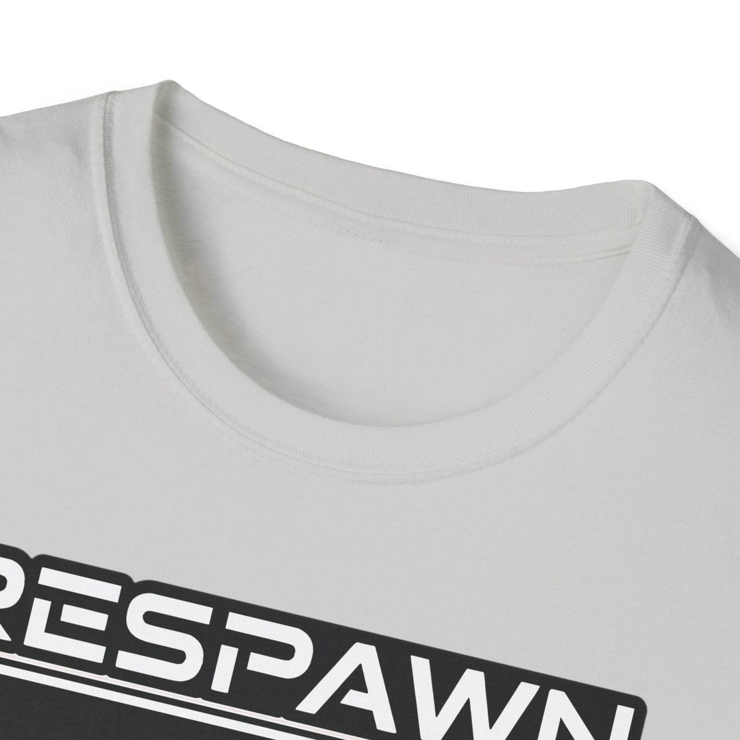 Skull Graphic Tee, Cool Gamer T-Shirt, Respawn Ready Shirt, Unique Unisex Top, Perfect for Casual Wear, Halloween Clothing - Gutsy Garb