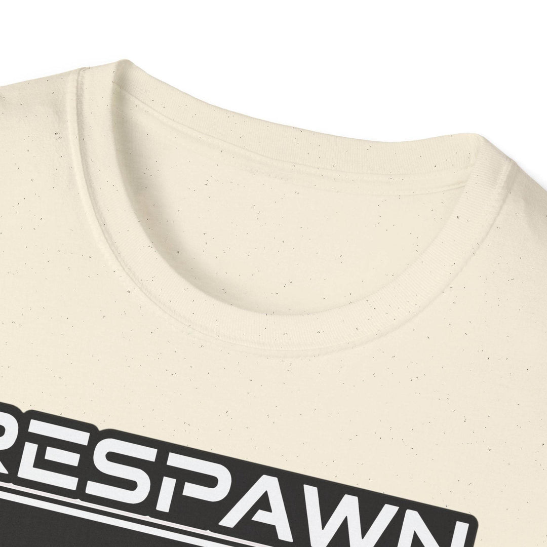 Skull Graphic Tee, Cool Gamer T-Shirt, Respawn Ready Shirt, Unique Unisex Top, Perfect for Casual Wear, Halloween Clothing - Gutsy Garb