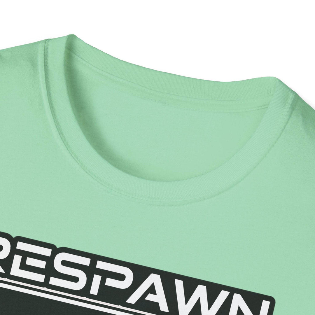 Skull Graphic Tee, Cool Gamer T-Shirt, Respawn Ready Shirt, Unique Unisex Top, Perfect for Casual Wear, Halloween Clothing - Gutsy Garb